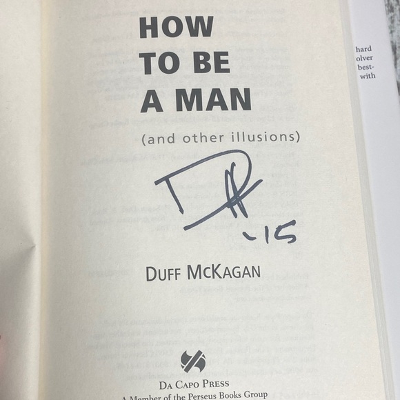 Duff McKagan - How to Be a Man (and Other Illusions) Hardcover Autographed Copy - Picture 7 of 8